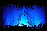 The stage